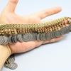 Gold-Plated Ethnic Metal Lace Waist Chain for Belly Dance Skirt