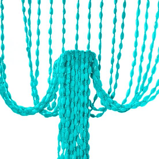 String Door Curtain Soft Balls Tassel Door Curtain Wall Panel Fringe Window Blind Decorative Room Divider for Home Bedroom Living Room Backdrop