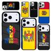 Capa Case for iPhone 17 Air 16 Pro Max 15 Plus 11 13 Mini 14 12 Back Phone Cover Moldova Flag Moldavians