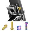 Reliability Titaniums Front Derailleur Bolts Suit Bicycles Front Rear Derailleur for Front Derailleur Bicycles Component