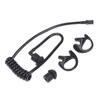 Spring Air Tube Earphone Coil Acoustic Air Tube Earplug for Two Way Radio Earpiece Coil Tube Kit Replacement Accessories