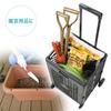 Sanwa Direct Folding Carry Cart, Easy Assembly, 56 Liters, 100-CART010