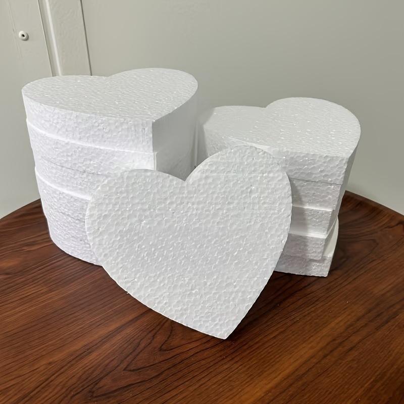 12pcs 15cm Valentine's Day Heart-shaped Foam DIY Decorations for Valentine's Day DIY Gifts Wedding Decor Art Supplies Craft Tool
