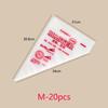 SML20 50 100PCS Disposable Pastry Bags Confectionery Equipment Pastry And Bakery Accessories Reposteria Cake Tools For Cake