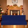 Folding Sofa Bed Cover Polyester Elastic Armless Couch Cover Futon Slipcover Protector