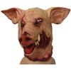 Funny Wild Boar Head Mask For Halloween Party Unique Latex Animal Costume Accessory