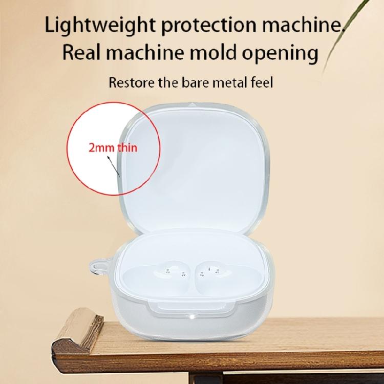 Ergonomic Clear Soft Protective Case Sleeve Suitable For Buds 6 Play Wireless Headphone Water Resistant Nonslip Housing