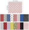 Soimoi 16 Pc Fat Quarter Bundle,  Block  Print 18"x 22"  DIY Patchwork-  100   Cotton  Pre-Cut Quilting Fabric