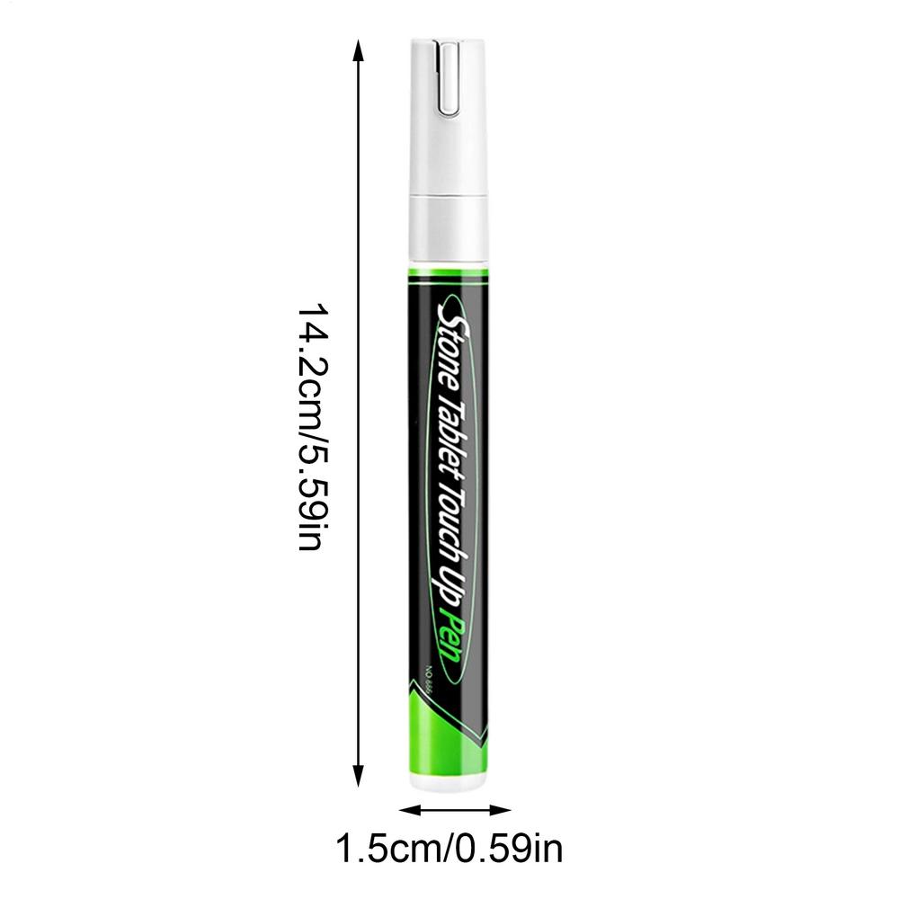 

Paint Pens for Wood UV Resistant Waterproof Permanent Restoration Tombstone Lettering Marker Pen for Ceramic Glass Metal белый