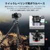 Upgraded SmallRig Tripod Video Fluid Head with Detachable Pitch and Horizontal Leveling Base Angle Quick Release Lightweight Aluminum Alloy Up to 4kg