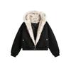 Harajuku Warm Jacket Men's Women's Retro Jacket Loose Punk Fur Jacket
