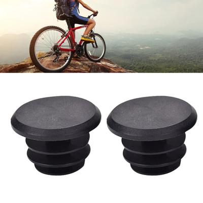 2Pcs Mountain Bike Handlebar Plugs Ends Non Slip Wear Resistant Plastic Resin Road Cycling Accessories