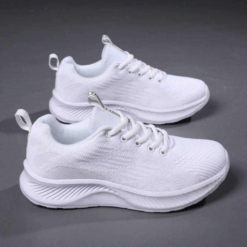 

Junior high school students high school entrance examination sports shoes soft sole white ******** rope shock absorber shoes light soft and li 40