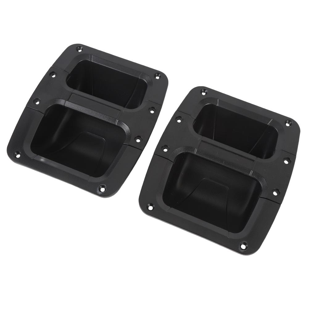 2pcs Speaker Handle Replacement Speaker Carry Grasp Thick ABS for Large Stage Speakers Cabinets Tool