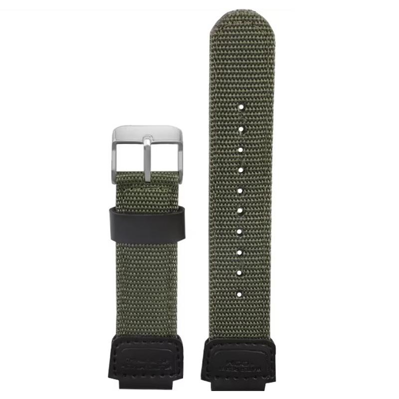 Für Casio Nylonarmband W-735H AE-1200WH SGW-300/400H/500H AQ-S810W AE-1000/1300 MRW-200H Konvex 16 18mm Canvas Silikon Uhrenarmband
