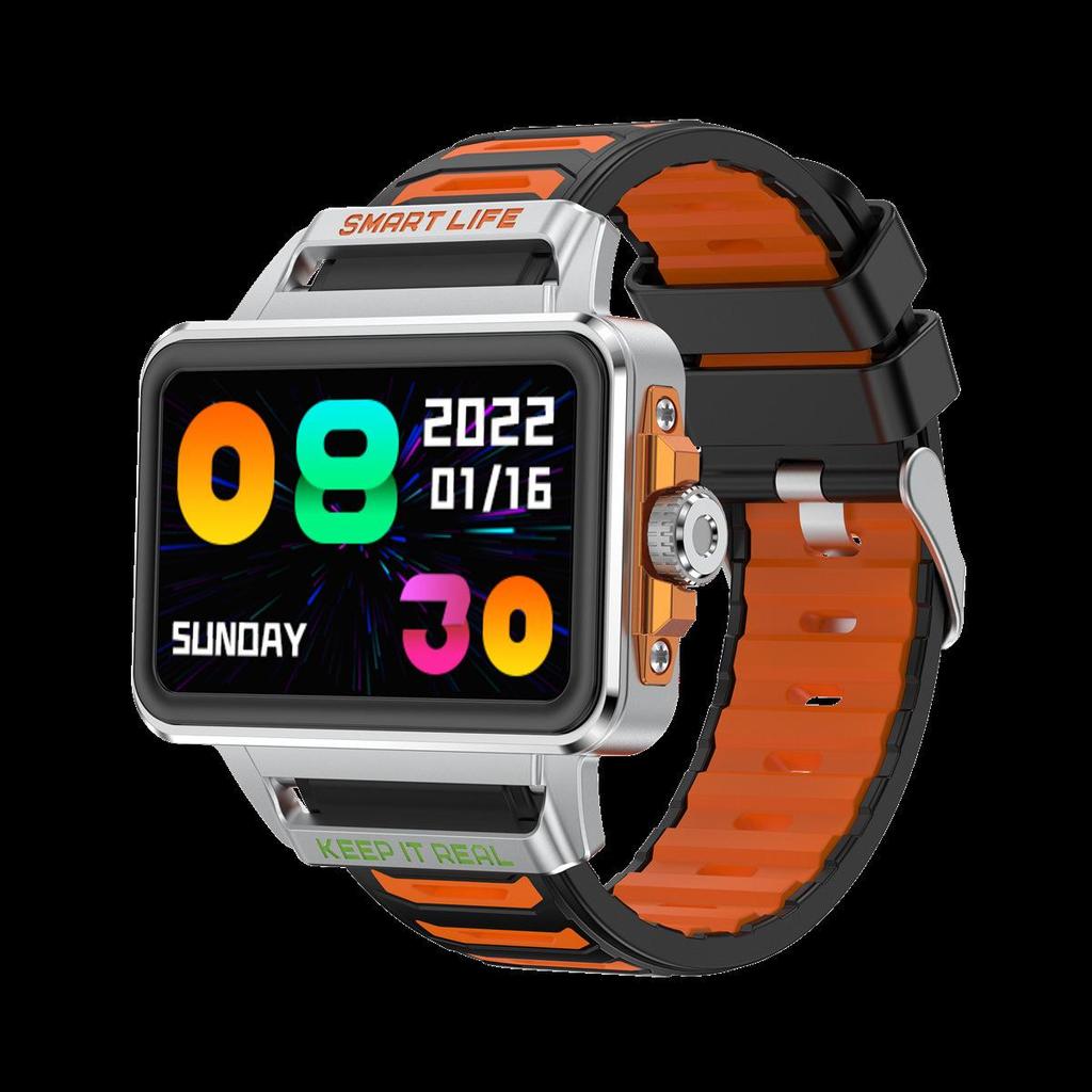 S666 Smartwatch: Sports Pedometer, Dynamic Heart Rate, All-Day Monitoring, Game Alerts