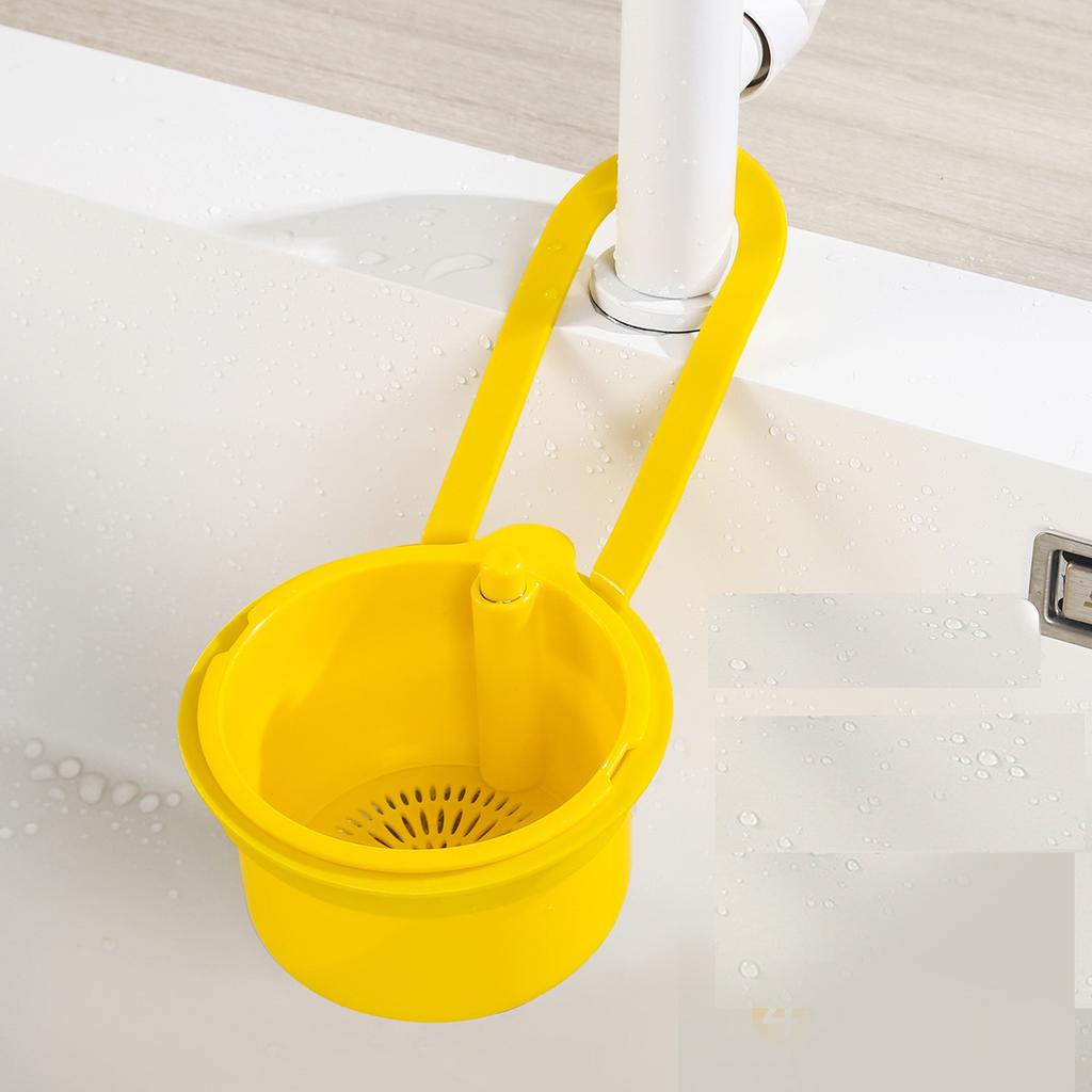 Sink Separator Minimalist Color Scheme Hanging Sink Drain Basket Food Scrap Filter Basket Kitchen Storage Kitchenware