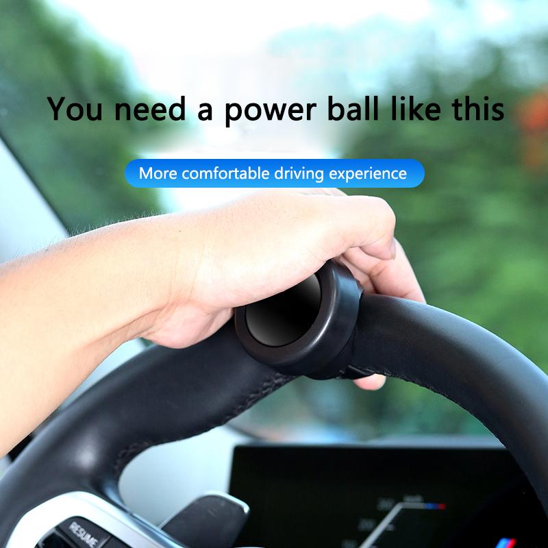 Car 360° Steering Wheel Spinner Knob Power Handle Ball Turning Helper Auxiliary Booster For Volvo XC60 V90 XC90 S90 S60 C30 XC40