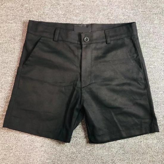 Taschen Reißverschluss Gerader Schnitt Mittlere Taille Herrenshorts Einfarbige Herren Sporthosen Streetwear