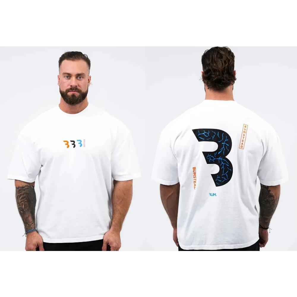 Darc Sport Vlci Gym Trička Nadměrná Cvičební Fitness Darcsport Pánské Oblečení Grafický DTG Potisk Darcs Sport Vlčí Trička