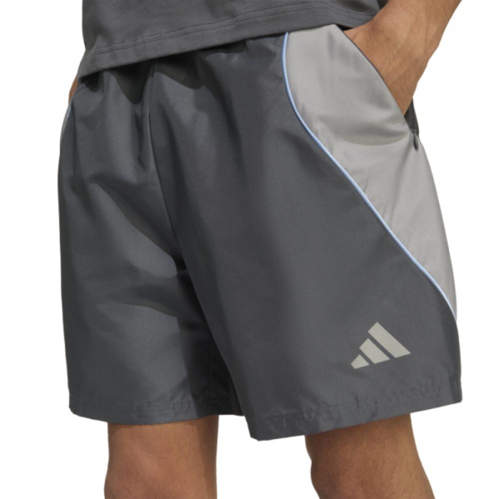 

AdidaS Men S Woven Stadium ShortS With Sporty Satin Piping AS