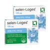 Dr. Loges Officially Imported from Germany Selen-Loges Selenium Loges 100mcg 60 Tablets 2 Pcs