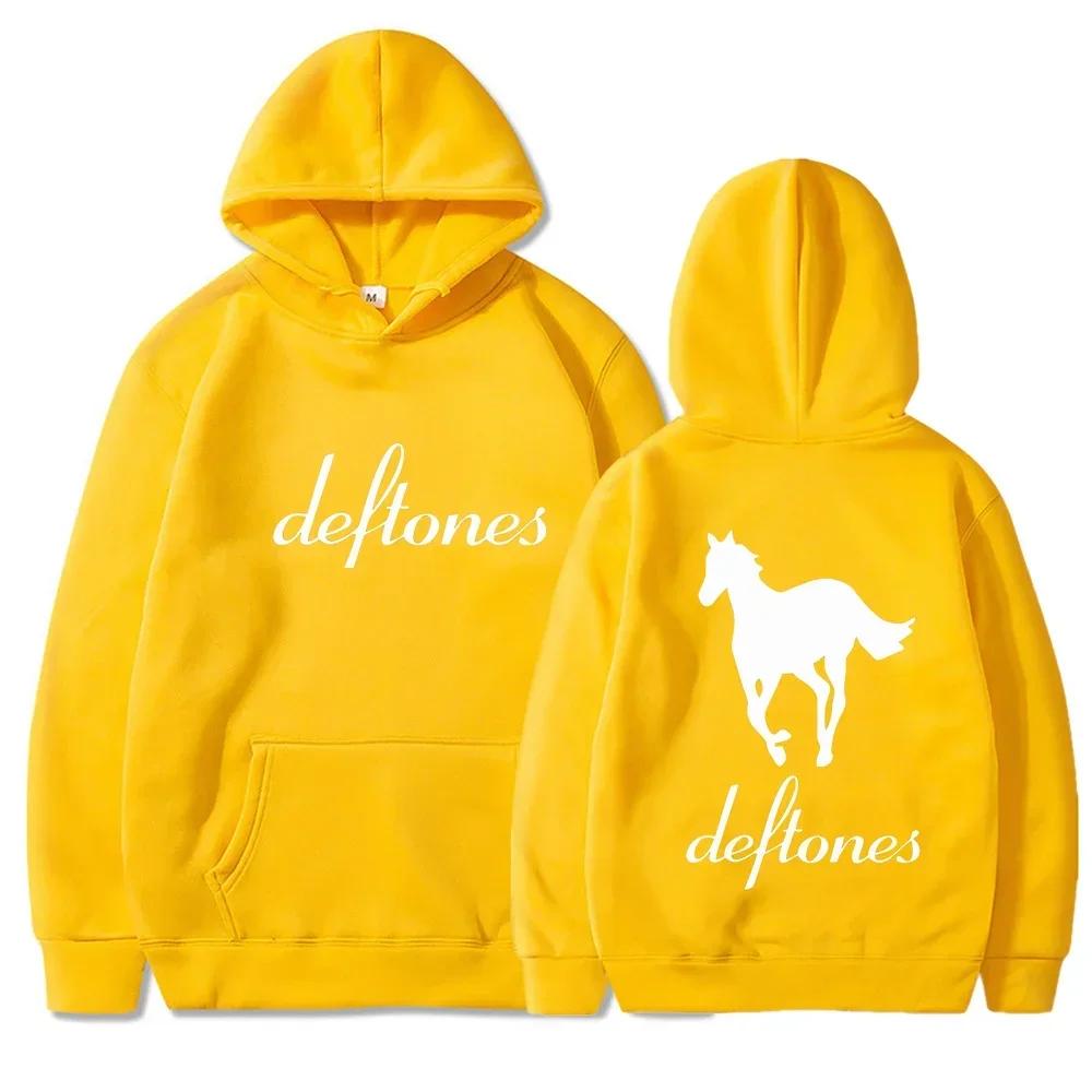 New autumn and winter fashion brand Deftones hoodie men's fashion long sleeved women's casual Harajuku street pullover