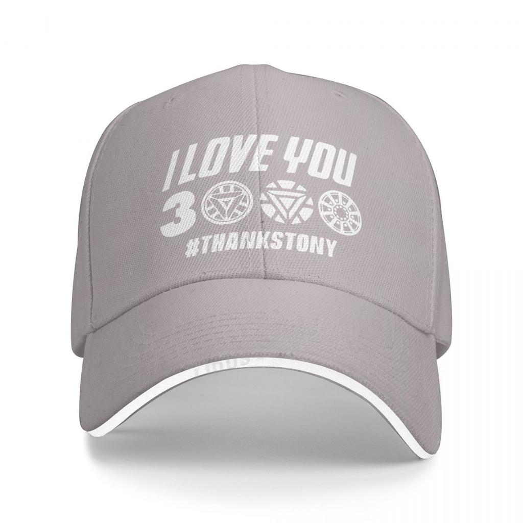 I Love You 3000 Times Thank Tony Stark Herren Baseballkappe Sommer Neue Fans Unisex Verstellbarer Sommer Papa Hut Outdoor Snapback Hüte