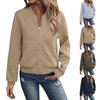 Womens Long Sleeve Zip Up Sweatshirts Jackets Full Zipper Lightweight Jacket Casual Pocket Loose Outwear Coat