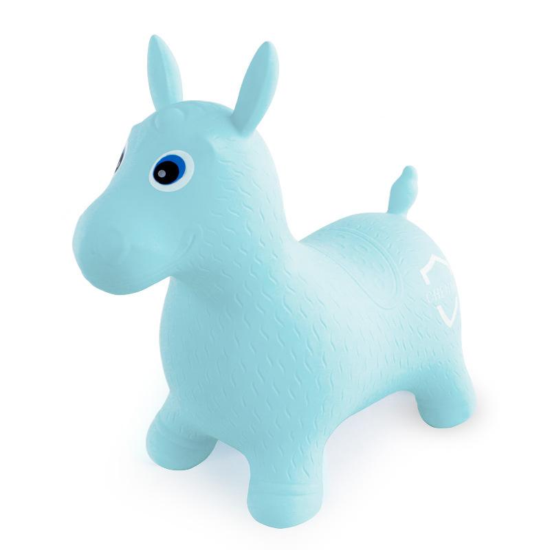 Kids Animal Inflatable Bouncy Horse Hopper Soft Vaulting Horse Bouncer PVC Jumping Leech Ride On Children Baby Play Toys
