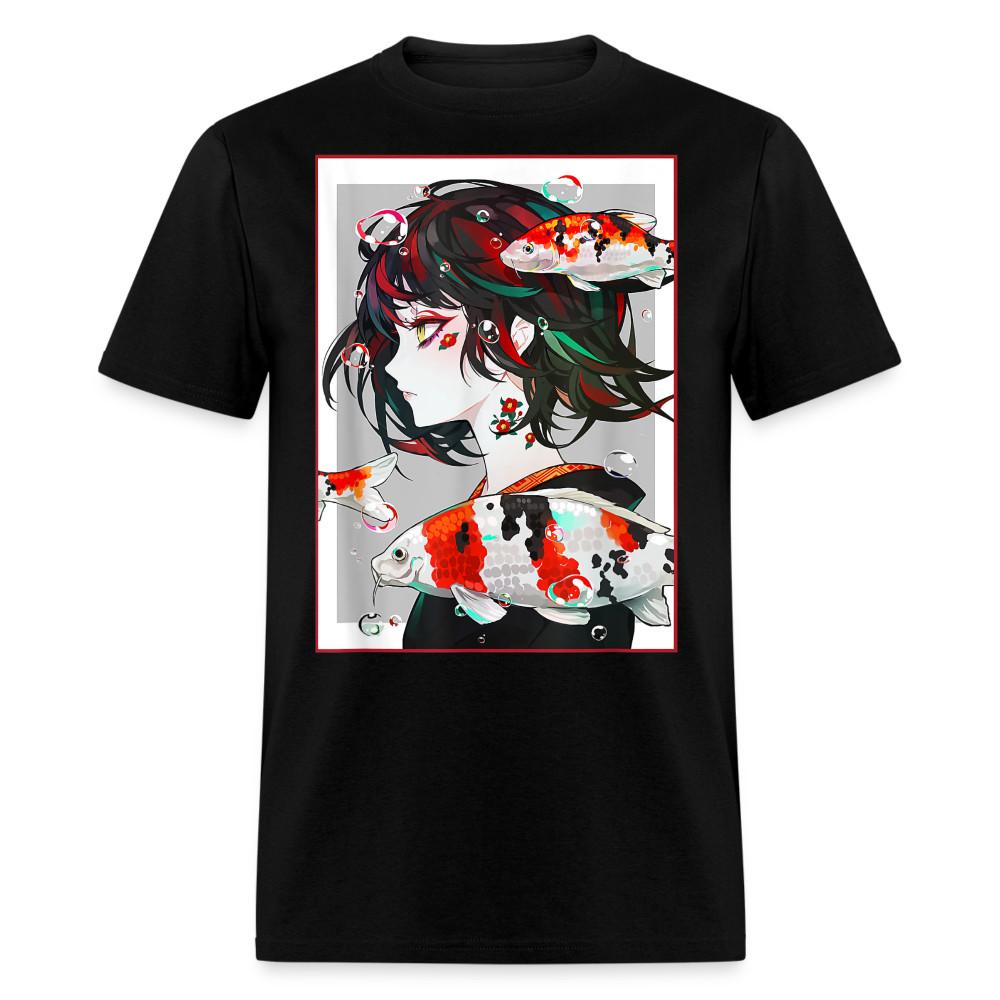 

Anime Girl Cute Japanese Aesthetic shirt Anime Tee Otaku Fish Waifu Gift T-Shirt L
