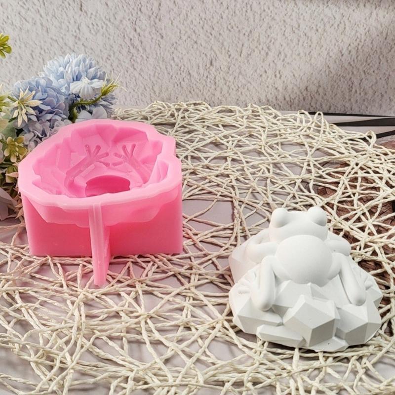 Silicone Moulds Animal Molds Handmade Ornament Molds 3D Frogs Epoxy Resin Molds Plasters Molds Castings Molds