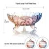 Qianxing Glass Fruit Plate Set