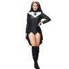2023 New Halloween Nun Role Play Costume Sexy Nurse Cosplay Stage Performance Outfit Polyester Fabric