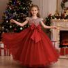 Mädchen Prinzessin Tüllkleid Klavieraufführung Hochzeitsfeier Weihnachten Abendkleid Größe 120-170cm