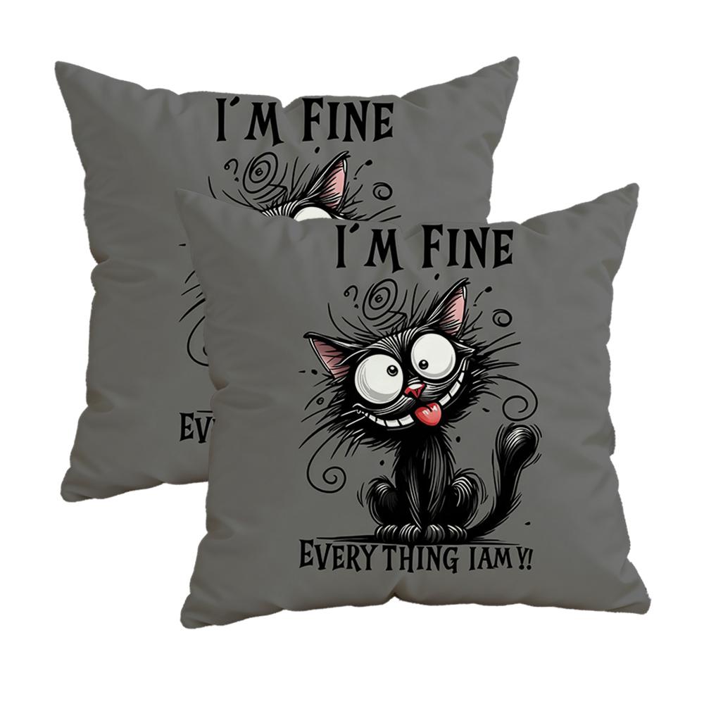 Do What Makes Its Happy Pillowcasezipper Design, Decorative Pillowcase, 45X45 Cm Pillowcase