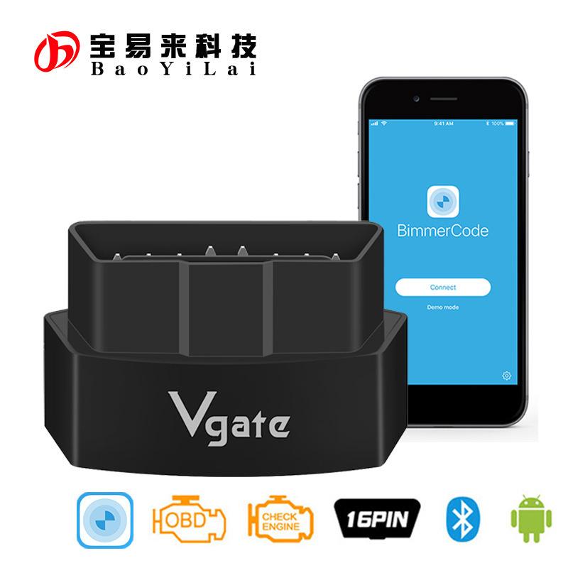 VGATE ICAR3 Bluetooth 3.0 Черный OBD2 Поддержка BimmerCode Для B MW