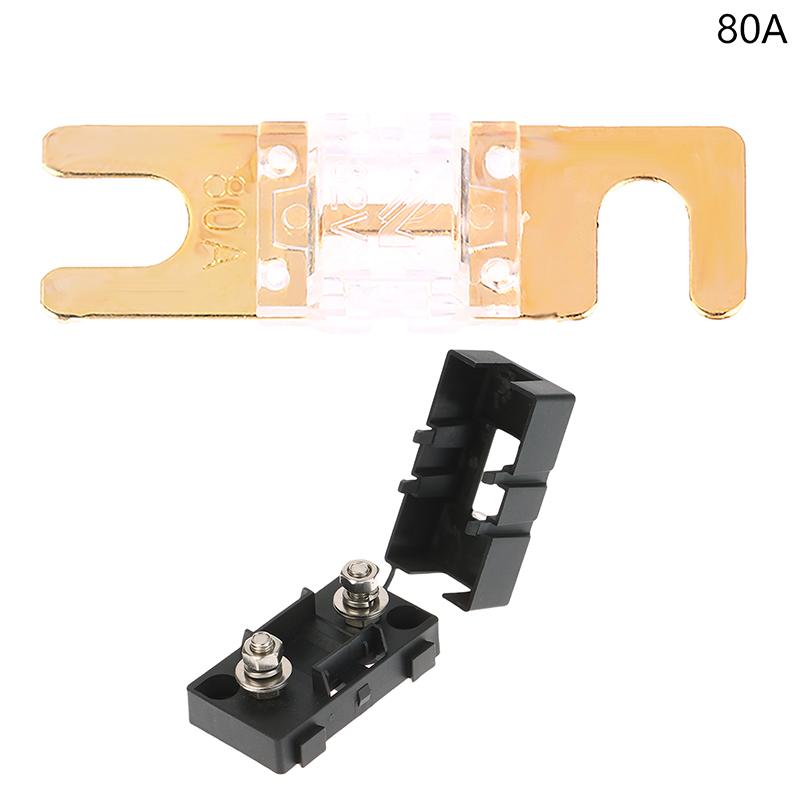 1 Set 20V 30V 40A 50A 60A 70A 80A 100A 125A 150A 200A Ans Trumpet Fork Plug Fuse Bolt Fixed Insurance And Safety Plate Base