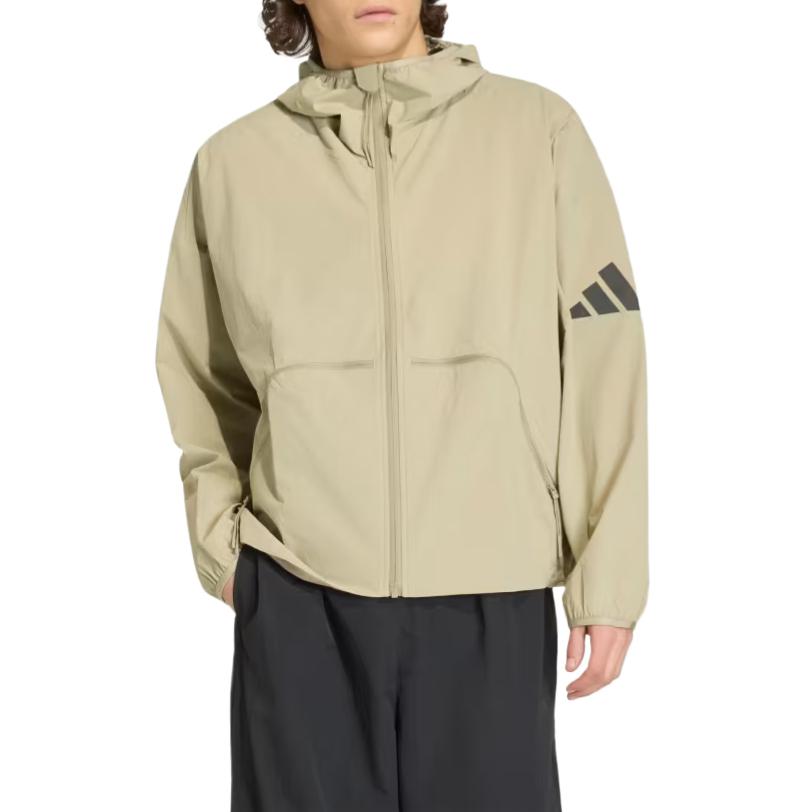 Adidas Solid Color Long Sleeve Jacket Men jackets KE8073