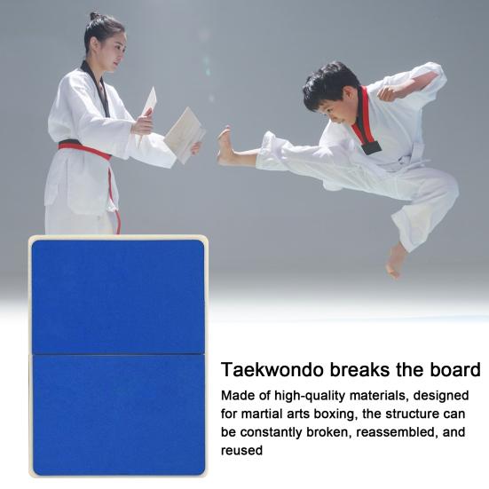 Taekwondo Wiederverwendbares Bruchbrett Kinder Erwachsene Geschwindigkeits-Krafttraining Aufführen EVA Bruch Schlagen