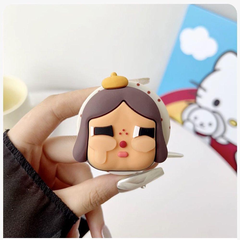 3D Silicone Cartoon Crying Star Mobile Phone Stand & Retractable Airbag Holder