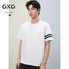 GXG Men's Classic Color Block Short Sleeve T-Shirt
