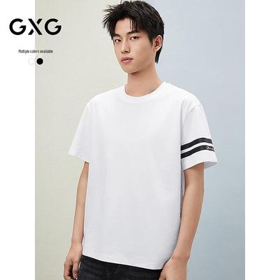 GXG Men's Classic Color Block Short Sleeve T-Shirt
