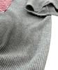 SK8ER ROCK Grunge Flag Waffle T-Shirt ((Melange Gray))