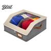 Clear Hat Storage for Closet Organizer with Window Lid Flip Top Access Design