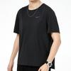 Nike Dri-FIT Rise 365 Spray Paint Quick-Dry Running T-Shirt Men Tops Black DD5356-045