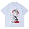 230 Gsm 100% Cotton Dragon Ball V60 Majin Vegeta Print Unisex Heavy Cotton T Shirt
