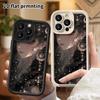 Phone Case: 2D Flat Design Suitable for iPhone 18 17 16 15 14 13 Pro Protective Case, Dark Black Background, Perfect Christmas and Halloween Holiday G