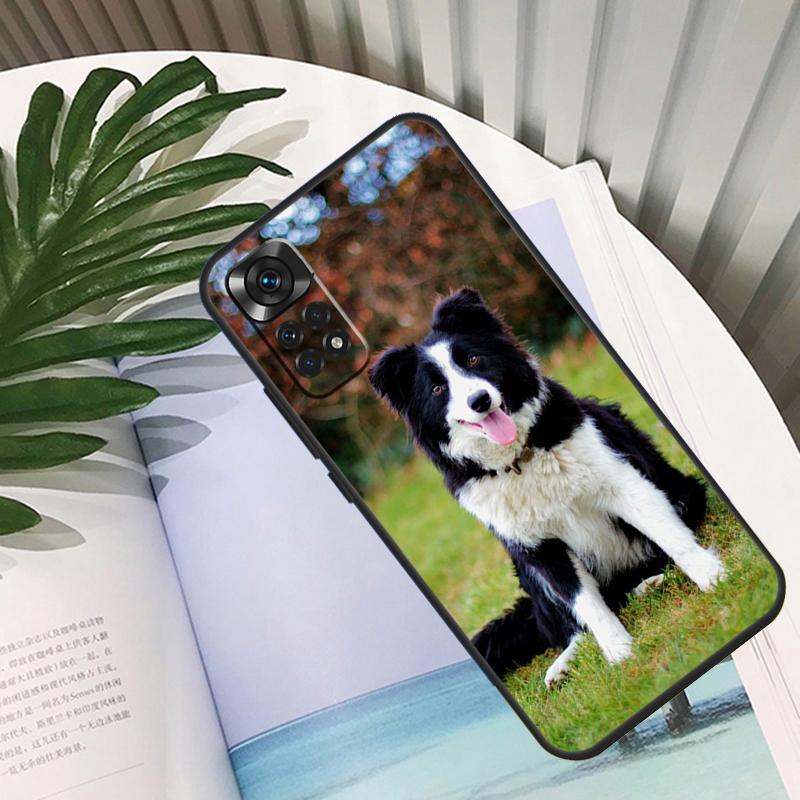 Border Collie Hund Hülle Für Xiaomi Redmi Note 14 13 10 11 12 15 Pro Plus Hülle Für Redmi 15C 14C 10C 12C 13C 15