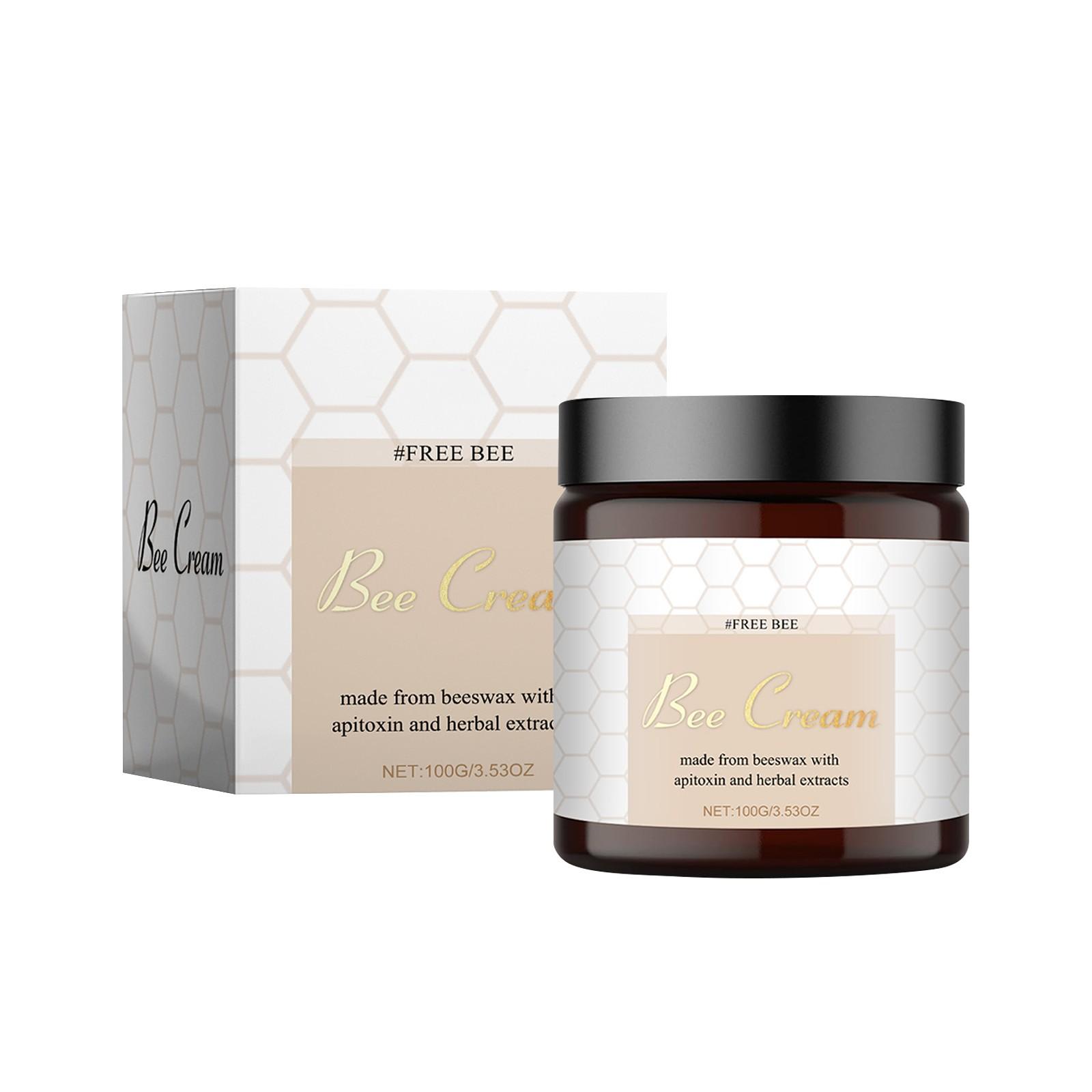 

Bee Cream Bee Ointment High Dose — пчелиный крем с пчелиным воском и 8 растительными экстрактами, включая алоэ и бархатцы.